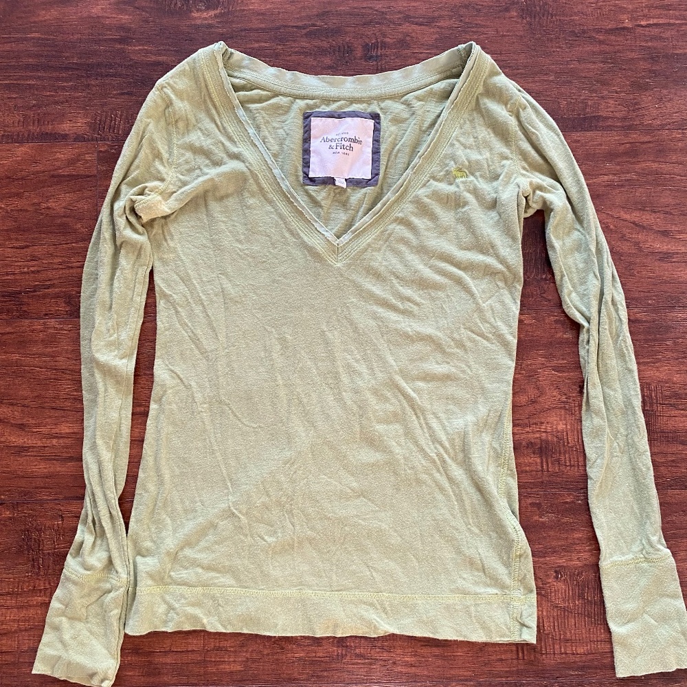Abercrombie & Fitch Long sleeve V-Neck